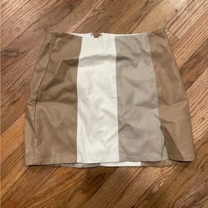 Le Lis multicolored skirt with slit